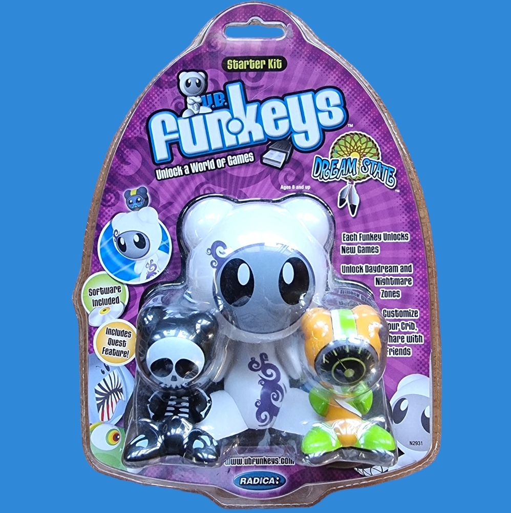 U.B. Funkeys Starter Kit Radica Dream State 2008 Brand NEW!